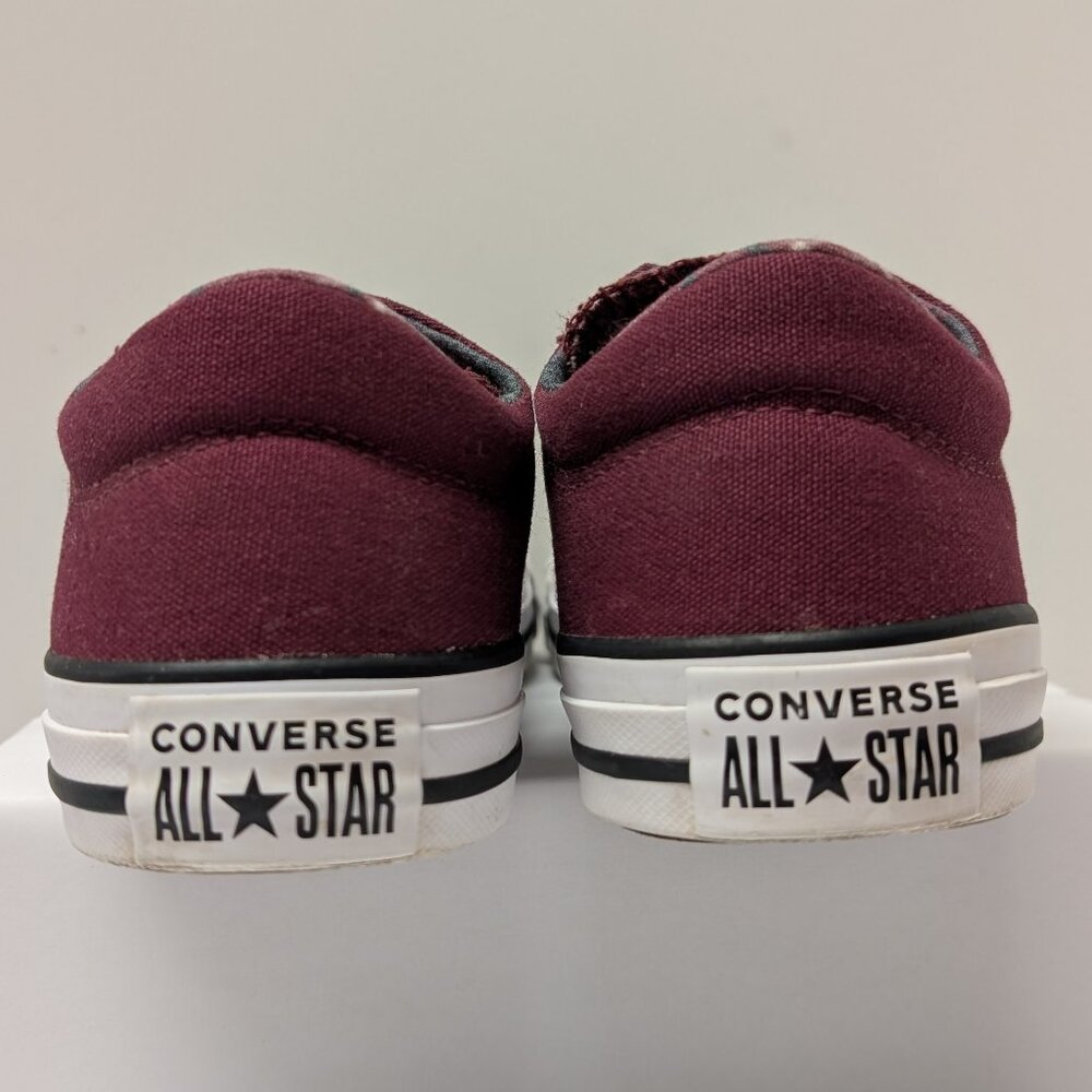 Converse 561739F Women's Madison Ox Low Top Sneaker in Dark Burgundy - Picture 13 of 16